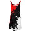 Easter Dresses for Women Cocktail Dresses for Women Summer Dresses for Women 2023 Sleeveless Sundress V-Neck Drawstring Waist Beach Casual Strap Mini Dress Pockets Women Summer Tunic Dress view 4