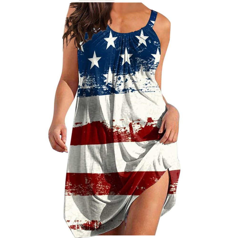 Easter Dresses for Women Cocktail Dresses for Women Summer Dresses for Women 2023 Sleeveless Sundress V-Neck Drawstring Waist Beach Casual Strap Mini Dress Pockets Women Summer Tunic Dress