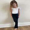 Stelle Girls Flare Leggings with Pockets High Waisted Bootcut Yoga Pants view 2
