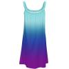 Easter Dresses for Women Cocktail Dresses for Women Summer Dresses for Women 2023 Sleeveless Sundress V-Neck Drawstring Waist Beach Casual Strap Mini Dress Pockets Women Summer Tunic Dress view 4
