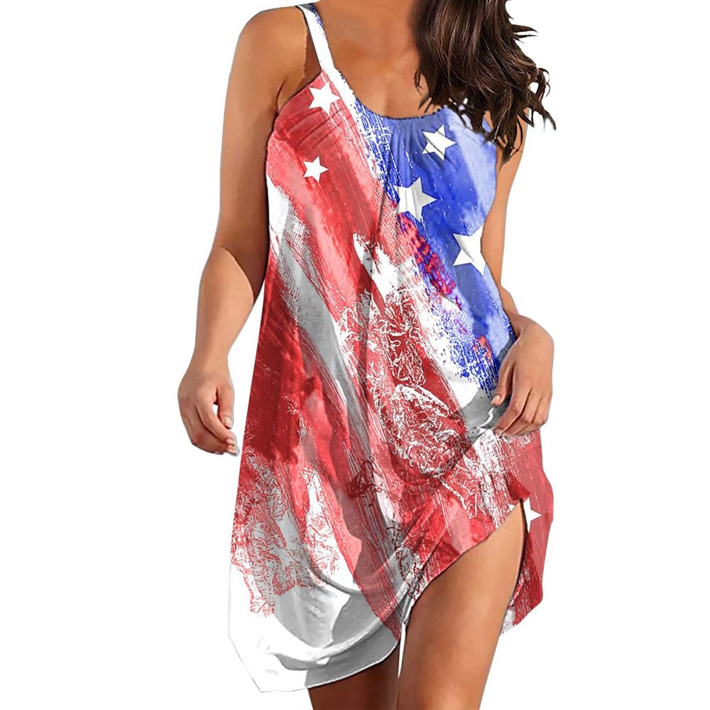 Dresses for Women 2023 Casual Women's Summer Short Sleeve V-Neck Floral Short Party Dress with Pockets Women's 2023 Summer Casual T-Shirt Dress Short Sleeves Swing Boho Beach Cover up