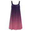 4th of July Dress Women Women's 4th of July American Flag Sleeveless T-Shirts Dress American Flag Sleeveless Mini Dress for Women Stars Stripes Beach Sundress 4th of July Patriotic Tank Dress view 3