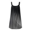 4th of July Dress Women Women's 4th of July American Flag Sleeveless T-Shirts Dress American Flag Sleeveless Mini Dress for Women Stars Stripes Beach Sundress 4th of July Patriotic Tank Dress view 3