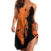 Easter Dresses for Women Cocktail Dresses for Women Summer Dresses for Women 2023 Sleeveless Sundress V-Neck Drawstring Waist Beach Casual Strap Mini Dress Pockets Women Summer Tunic Dress view 1