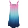Dresses for Women 2023 Casual Women's Summer Short Sleeve V-Neck Floral Short Party Dress with Pockets Women's 2023 Summer Casual T-Shirt Dress Short Sleeves Swing Boho Beach Cover up view 4