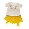 Moonker Toddler Kids Baby Girl Summer Outfit Clothes Embroidery T-Shirt Tops Shorts Pants Set 0-5 Years view 1