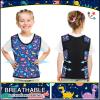 Janmercy Kids Compression Vest Ages 2 to 9 Soft Adjustable Breathable Neoprene Comfort Vest for Boys Girls School Home Daily(Dinosaur,Small) view 4