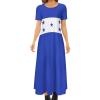 Fattyeery Elegant Casual Long Dress Honduras Flag Girls Summer Sunshine Beach Skirts for Womens 7XL view 1