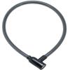 Bicycle Wire Lock, Black, Total Length Approx. 27.6 inches (700 mm) x Wire Diameter Approx. 0.5 inches (12 mm) BS-784-BR view 1