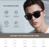 DEMIKOS Sunglasses Men Polarized Sunglasses for Mens Womens Retro Mirror Lens for Driving Fishing UV Protection view 2