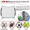 AOLIGEIJS Sports Barrier Net,Sports Net,Barricade Backstop Net,Perfect for Baseball,Softball,Soccer, Basketball,Lacrosse view 3