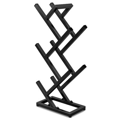 Katzowen Ball Storage Rack Organizer Home Store School Sports Ball Racks, Black Vertical Basketball Storage Stand Holds, Tall Floor Garage Organizer Tower (Size : 5-Tier)