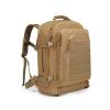 Outdoor Sports Pack Hiking Bag Rucksack Knapsack Combat Camouflage Tactical Backpack - Tan view 1