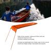 Kayak Sun Shade Canopy, Waterproof Oxford Fabric Foldable Easy to Install Portable Kayak Sunshade Awning for Boat Canoe (Orange) view 3