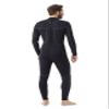 Hevto Men Wetsuits 3/2mm Neoprene Back Zip Fullsuit Wet Suit Keep Warm for Surfing Swimming SUP Snorkeling Diving (M2B-Black, MS) view 3