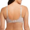Bali Womens One Smooth U Lace Minimizer Bra, Underwire Full-Coverage Convertible Bra, Evening Blush, 36D US view 2