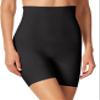 Maidenform Womens Eco Lace Firm Control High Waist Slimmer, Moisture-wicking Shapewear Briefs, Black, Large US view 3