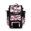 Boombah Rolling Superpack Hybrid Digital Camo Bat Pack Black/Pink - Wheeled & Backpack Version view 1