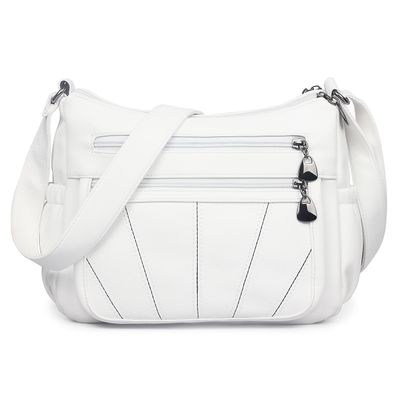 Crossbody Purse for Women Ladies Soft PU Leather Shoulder Bag Medium Roomy Handbag Fashion Tote Top Handle Satchel