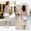 Crossbody Purse for Women Ladies Soft PU Leather Shoulder Bag Medium Roomy Handbag Fashion Tote Top Handle Satchel view 2