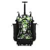 Boombah Rolling Superpack Hybrid Digital Camo Bat Pack Black/Lime Green - Wheeled & Backpack Version view 2