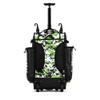 Boombah Rolling Superpack Hybrid Digital Camo Bat Pack Black/Lime Green - Wheeled & Backpack Version view 3