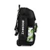Boombah Rolling Superpack Hybrid Digital Camo Bat Pack Black/Lime Green - Wheeled & Backpack Version view 4