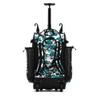 Boombah Rolling Superpack Hybrid Digital Camo Bat Pack Black/Teal - Wheeled & Backpack Version view 2