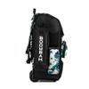 Boombah Rolling Superpack Hybrid Digital Camo Bat Pack Black/Teal - Wheeled & Backpack Version view 4