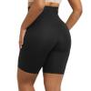 Maidenform Women's Eco Lace Firm Control High Waist Thigh Slimmer, Moisture-Wicking Shapewear Black view 3