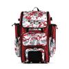 Boombah Rolling Superpack Hybrid Digital Camo Bat Pack Red/Gray - Wheeled & Backpack Version view 1