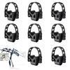YOLOCKEY 8 Pack Bike Rack Straps Replacement Bicycle Bike Rack Cradle Replacement Bike Carrier Mount Replacement Parts Rubber Straps Adjustable Accessory Strap Kit Fit 1" Tube view 1