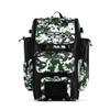 Boombah Rolling Superpack Hybrid Digital Camo Bat Pack Black/Dark Green - Wheeled & Backpack Version view 1