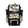 Boombah Rolling Superpack Hybrid Digital Camo Bat Pack Black/Vegas Gold - Wheeled & Backpack Version view 1
