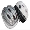 Airnoggin - Inflatable Helmet, Foldable & Portable Adult Helmet for Bike & Scooter Riders (White/Black) view 4