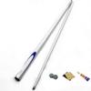 RYGHTTYT pool cue 3/4 The Wear-Resistantmadebilliard Pool Cue 1/2 Section Handcraft Snooker Cue, Carbon Fiber Pool Cues Adult, with Stable Force Transmission and Stainless Steel Copper Interface,9.5Mm view 1