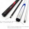 RYGHTTYT pool cue 3/4 The Wear-Resistantmadebilliard Pool Cue 1/2 Section Handcraft Snooker Cue, Carbon Fiber Pool Cues Adult, with Stable Force Transmission and Stainless Steel Copper Interface,9.5Mm view 4