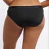 Bali Women's One Smooth U Perfectly Pretty Hi Cut Underwear, Mesh Panties with Lace Inset view 2