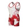 Matman USA The Splatter Men's & Boy's Wrestling - Weightlifting - Exercise Singlet - Made in the U.S.A. (Red, Small) view 1