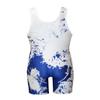 Matman USA The Splatter Men's & Boy's Wrestling - Weightlifting - Exercise Singlet - Made in the U.S.A. (Blue, XX-Large) view 3