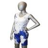 Matman USA The Splatter Women's Wrestling Singlet (Blue, XX-Large) view 2