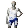 Matman USA The Splatter Women's Wrestling Singlet (Blue, XX-Large) view 3