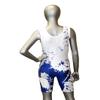 Matman USA The Splatter Women's Wrestling Singlet (Blue, XX-Large) view 4
