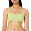 Billabong Women's Standard Sol Searcher Zoe Crop Bikini Top, Light Lime view 1