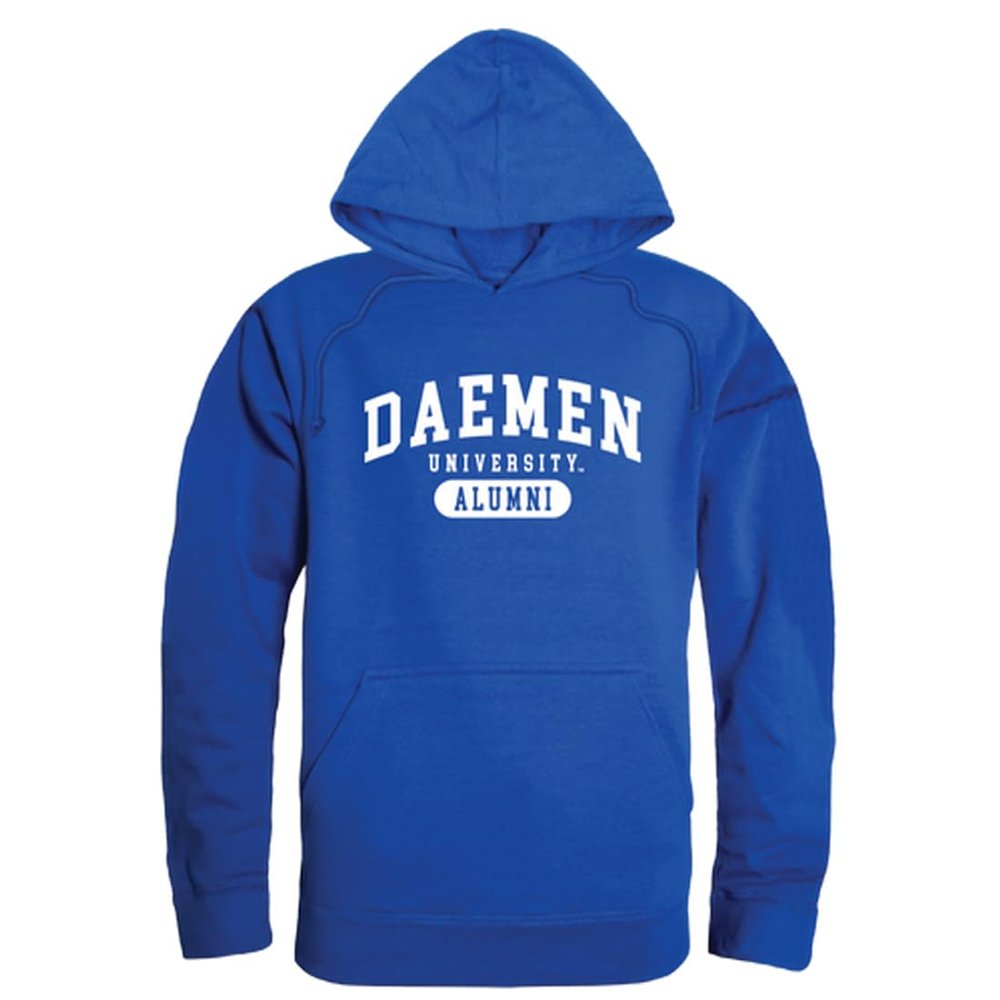 W Republic Daemen College Wildcats Alumni Hoodie Sweatshirts - Royal, Large