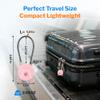 Forge TSA Approved Luggage Locks Ultra-Secure Dimple Key Cable Locks for Travel with Zinc Alloy Body- 2 Pink Locks view 4