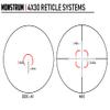 Monstrum Stealth 4x30 Fixed Magnification Scope with AO Parallax Adjustment | BDC Reticle | Scope Only view 2