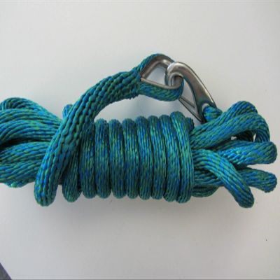 Utility/Dock/Mooring LINE Rope - Teal- 20 Foot Length