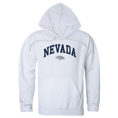 W Republic University of Nevada Wolf Pack Campus Fleece Hoodie Sweatshirts White Large