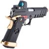 Evike Airsoft - AW Custom HX26 Match King Compact Hi-CAPA Gas Blowback Airsoft Pistol (Color: Red) view 2